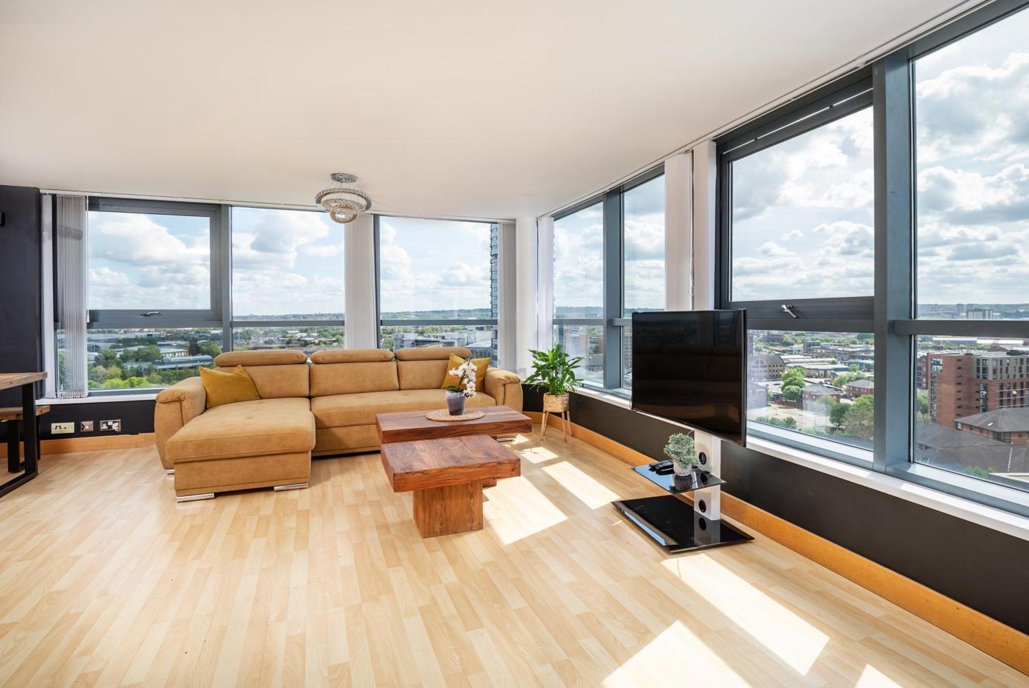 Large Central Penthouse In Leeds Leeds  Dış mekan fotoğraf